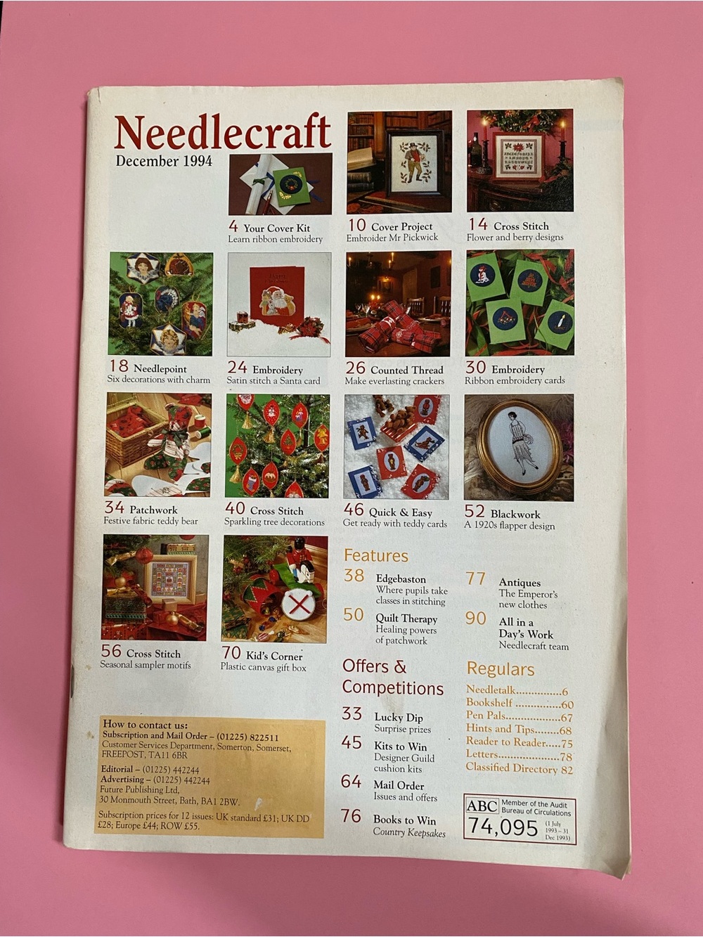 Needlecraft Magazine - No Cover - December 1994